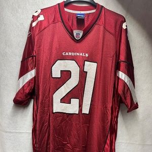 Antrel Rolle #21 Arizona Cardinals NFL Reebok Jersey 2XL Red